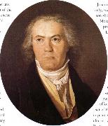 robert schumann painted in 1823 by ferdinand georg waldmuller oil painting